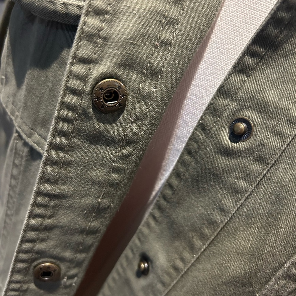 New Look Boho Drawstring Military Jacket - Picture 7 of 8